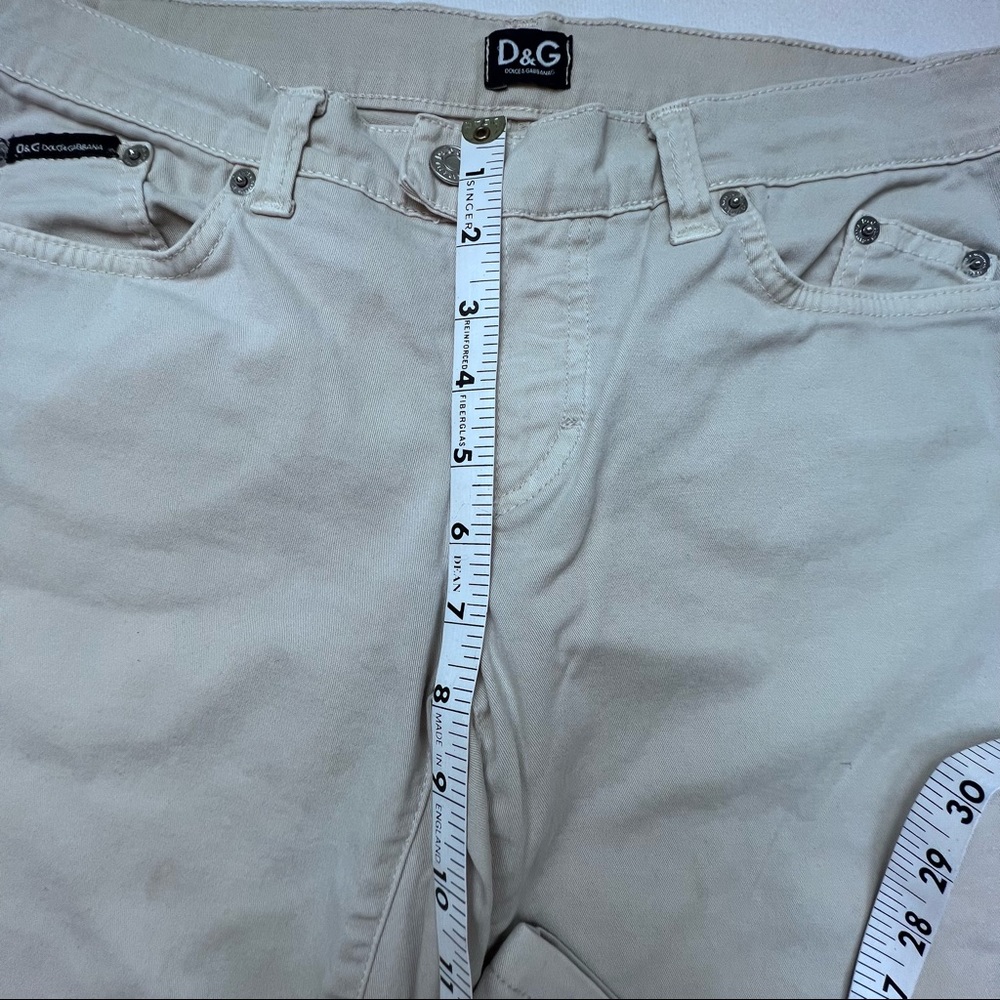 Dolce & Gabbana KhaKi Bootcut Pants Size 27 - Picture 10 of 12